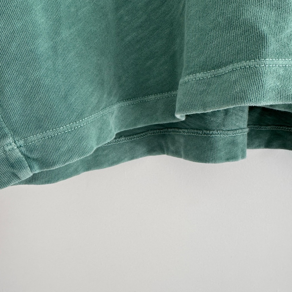 Marine Layer Short Sleeve Polo Tee in Sea Green - Picture 3 of 4